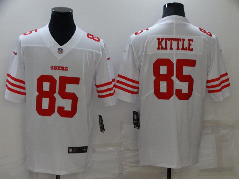 Men San Francisco 49ers #85 Kittle White New 2022 Nike Limited Vapor Untouchable NFL Jersey->new york yankees->MLB Jersey